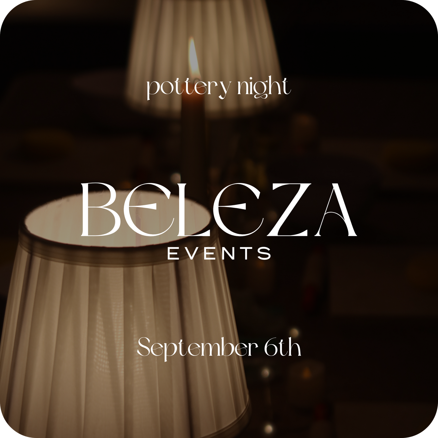 Pottery Night - September 6th