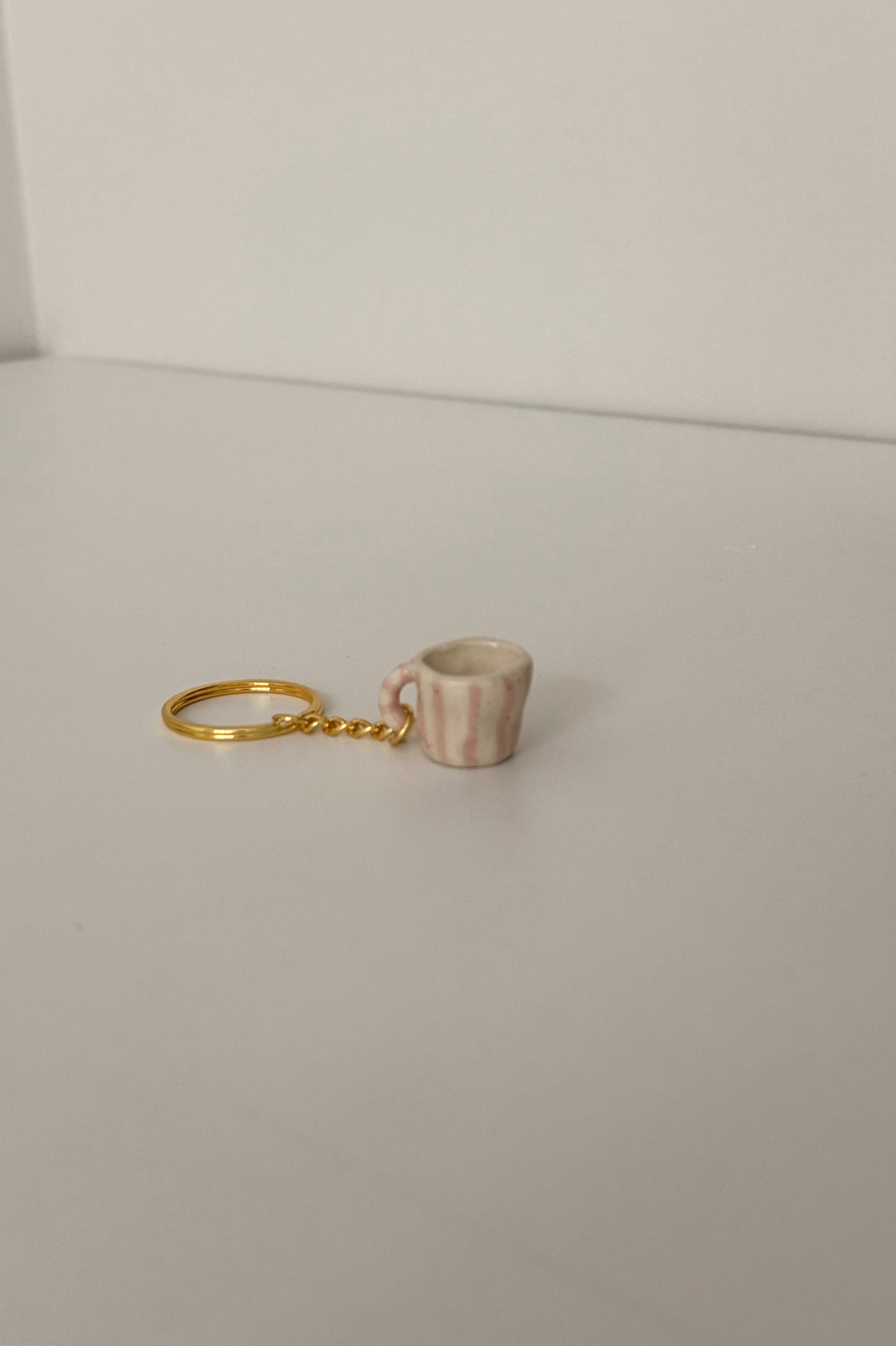 Pink Stripe Mini Mug