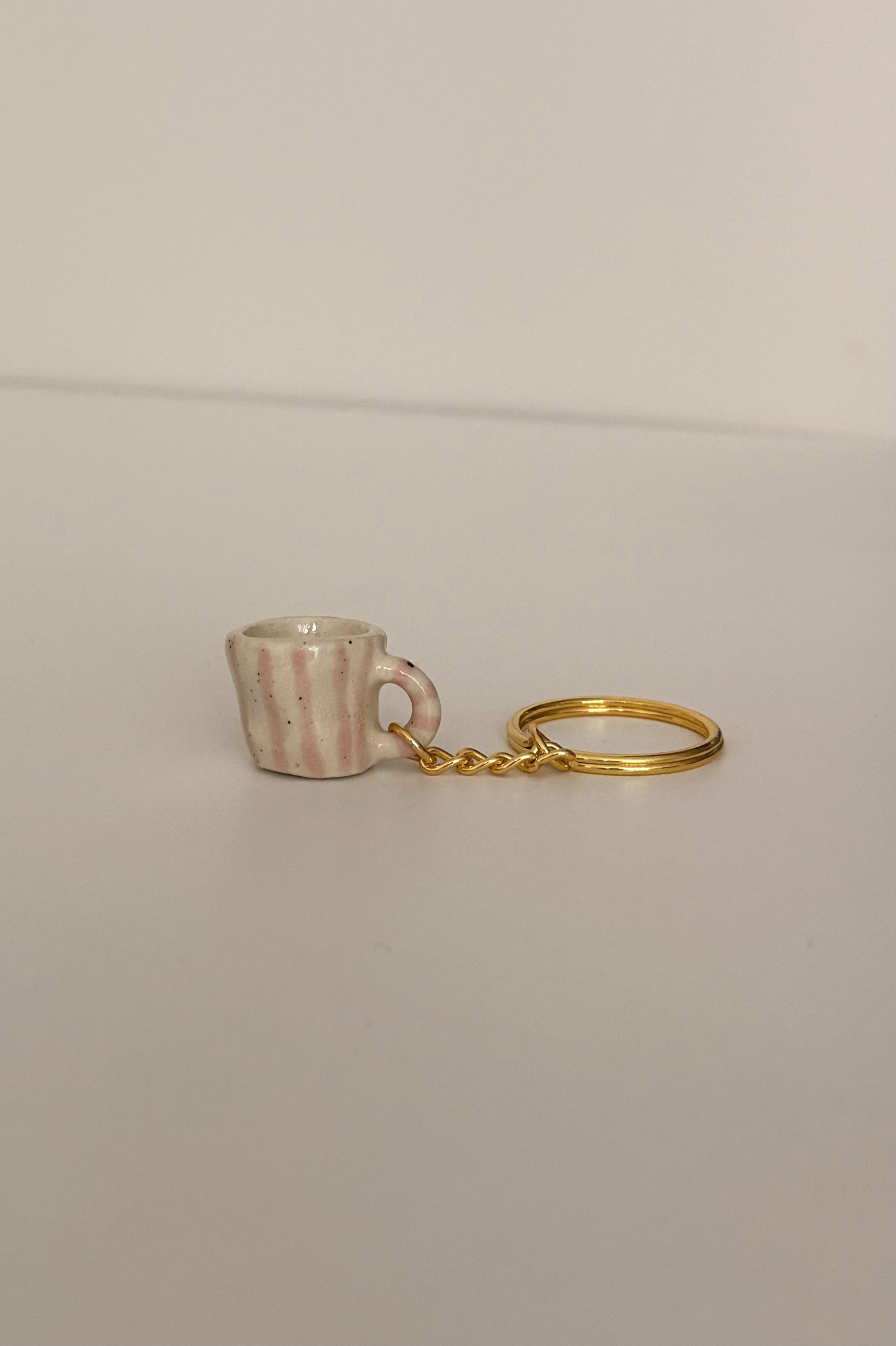 Pink Stripe Mini Mug
