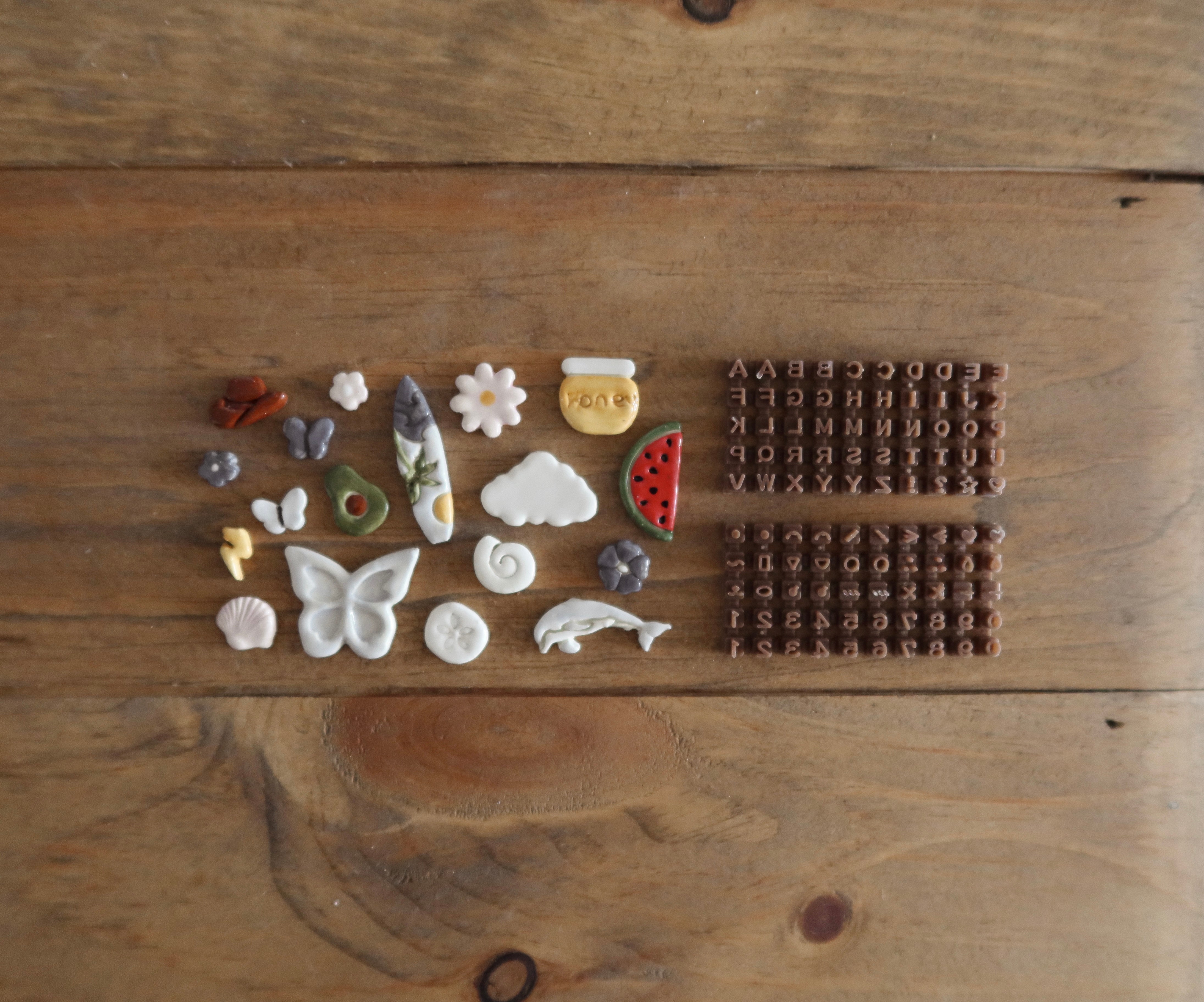 Charms & Letter Stamps