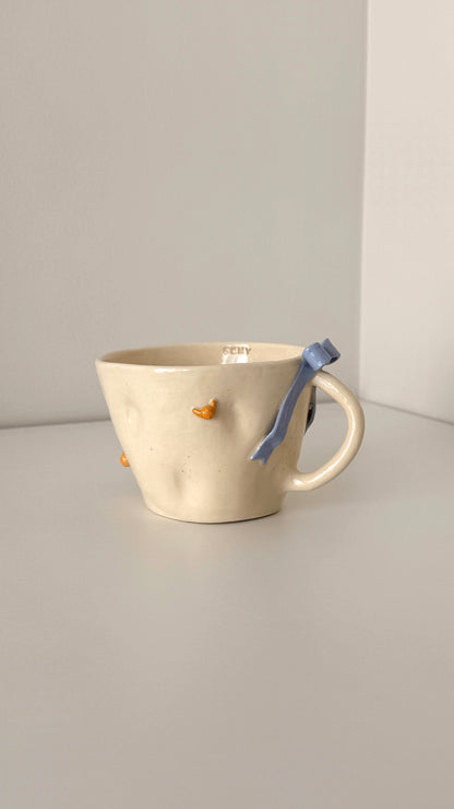 Croissant Bow Mug