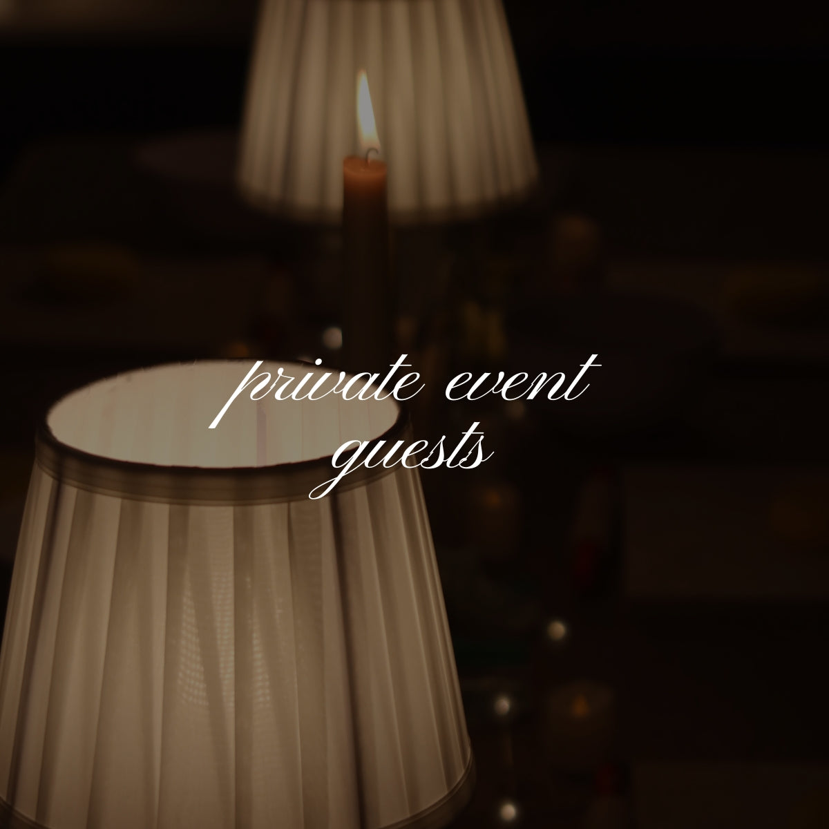 Private Event Guest Fee