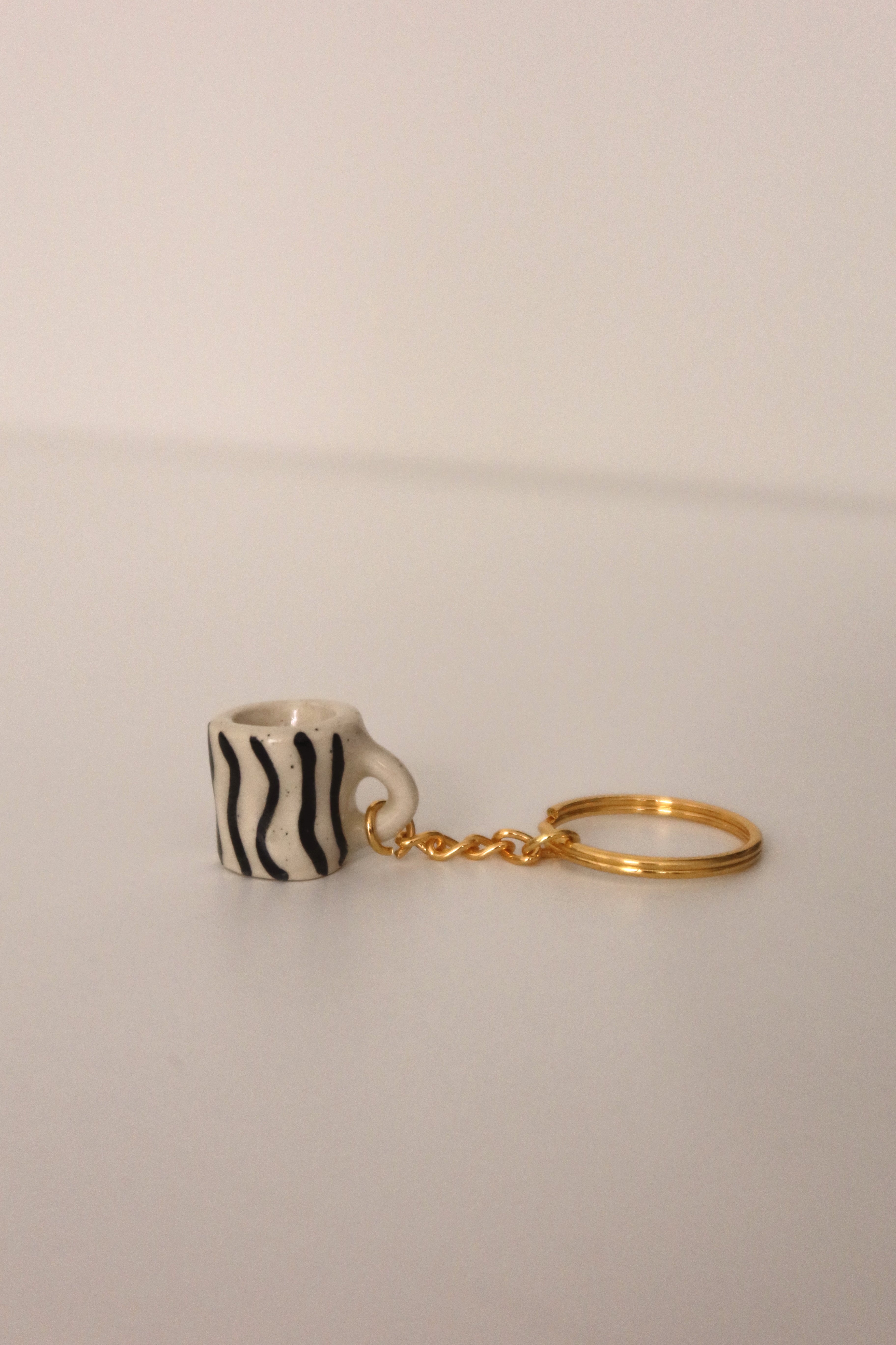 Black Stripe Mini Mug