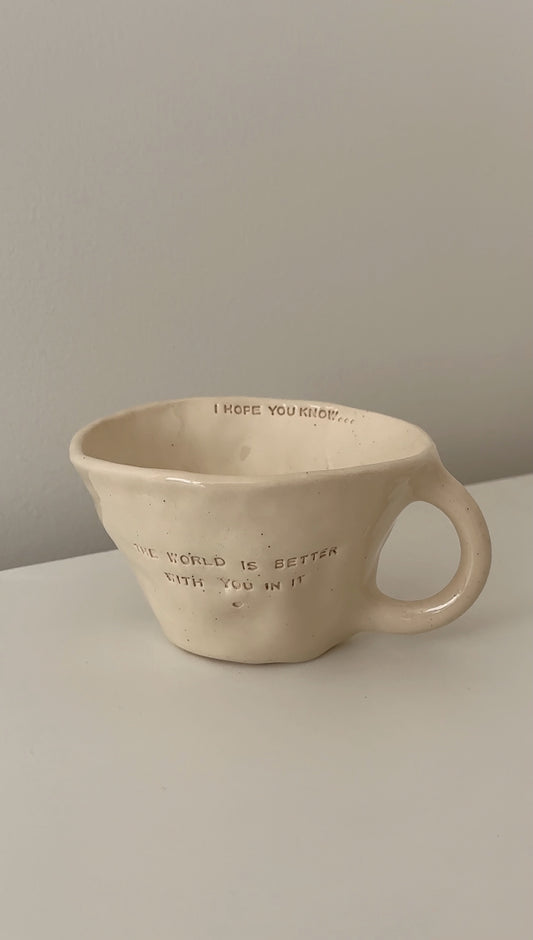 Custom Quote Mug