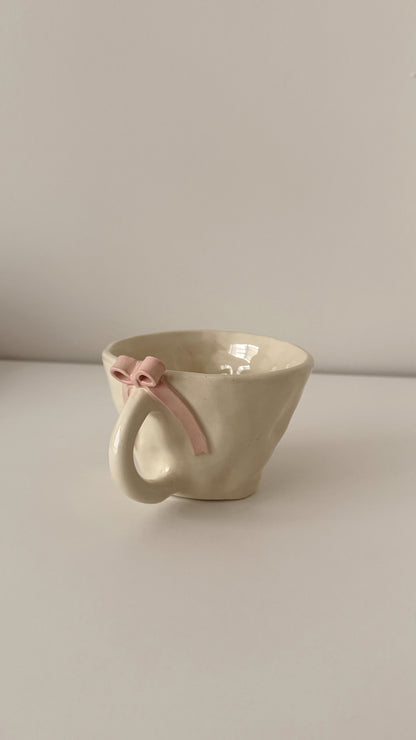 Pink Bow Mug