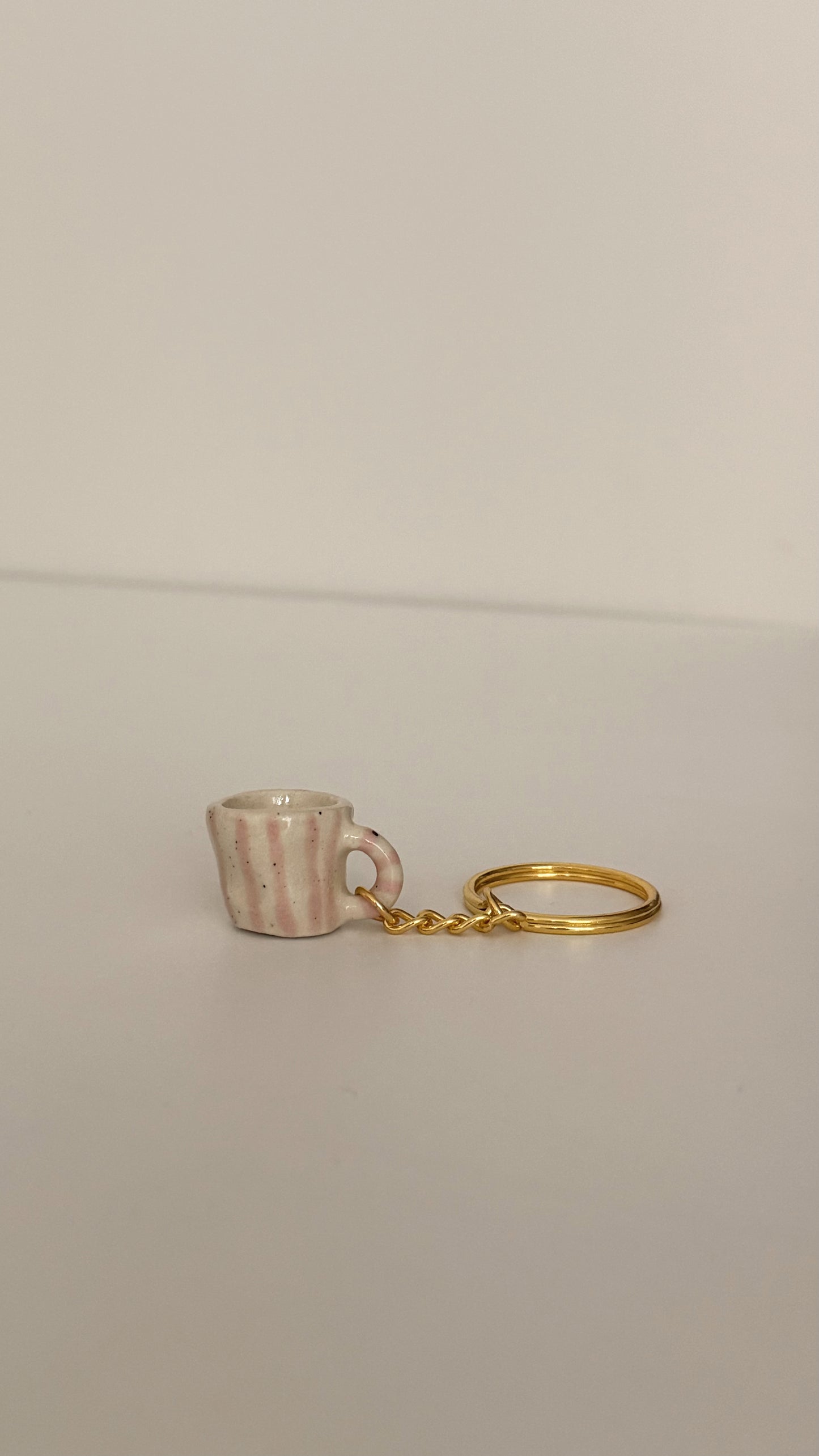 Pink Stripe Mini Mug