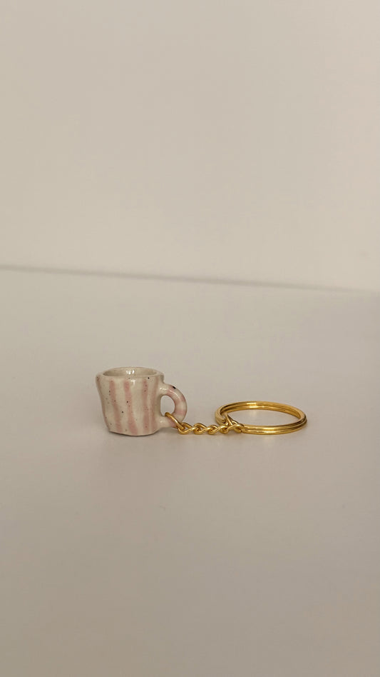 Pink Stripe Mini Mug